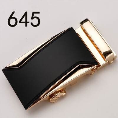 

Fashion Mens Business Alloy Automatic Buckle Unique Men Plaque Belt BucklesRatchet Men 35cm Apparel Accessories GH20