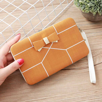 

Tailored Lady Long Wallet Lunch Box Wallet Evening Package Mobile Phone Bag Purse Handbag
