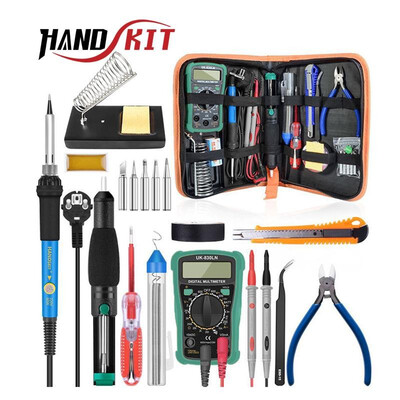

Foreign trade electric soldering iron welding set 110V 60W welding torch kit with multimeter welding kit 220V export British regul