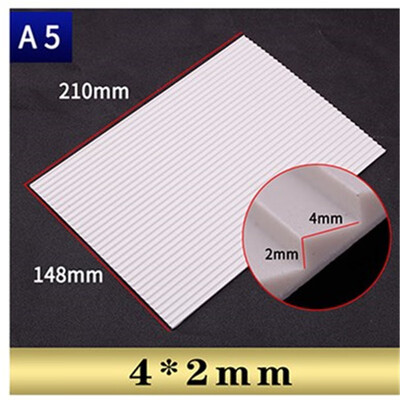 

DIY 2pcs sand ABS simulation stair step plate plastic building materials 210148MM