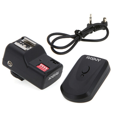 

Andoer 16 Channels Radio Wireless Remote Speedlite Flash Trigger Universal