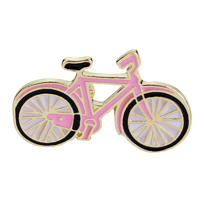 

Cartoon Brooch Bicycle Girl Shoes Origami Wishing bottle Travel around the world Enamel pins Backpack Jacket Lapel Pin Badge