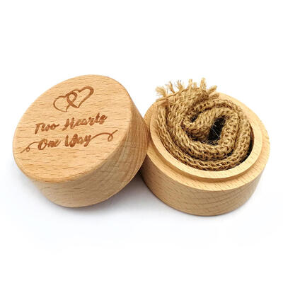 

Wood Wedding Ring Box Case Rustic Proposal Ring Bearer Box Valentines Gift