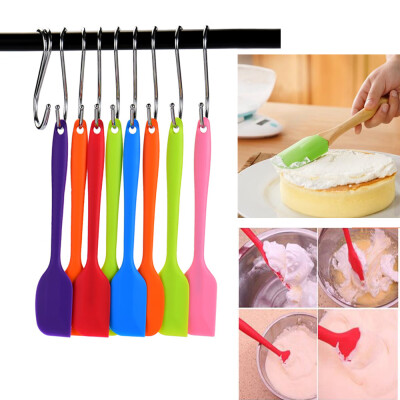 

Siaonvr Heat Resistant Flexible Silicone Spatulas Cake Spatula Scraping Baking Scraper C