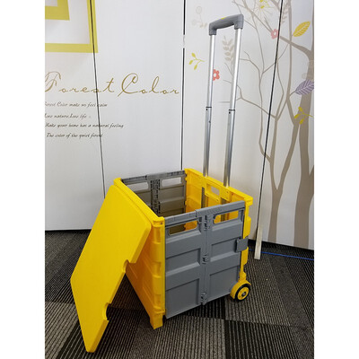 

ZHIWEI Second-generation folding shopping cart Portable Large capacity 16547