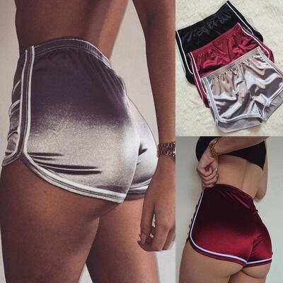 

Womens Sports Casual Beach Running Slim Yoga Ladies High Waist Shorts Hot Pants