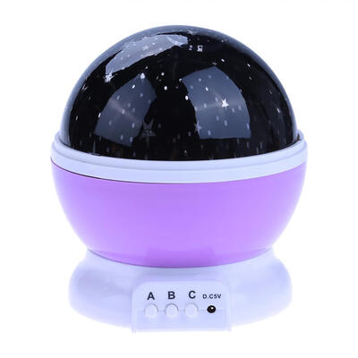 

Rotating Projector Starry Night Lamp Projection LED Lights Xmas Gift