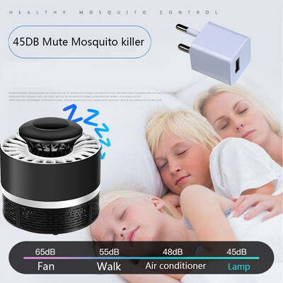 

〖Follure〗Mosquito Killer Light 5W USB Smart Optically Controlled Insect Killing Lamp