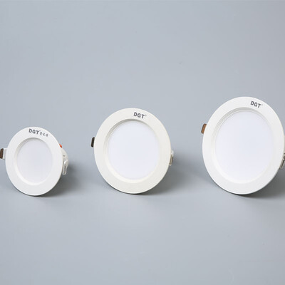 

DGT LED8W opening 8CM downlights living room porch lights bedroom ceiling lamp embedded hole lamp 9370