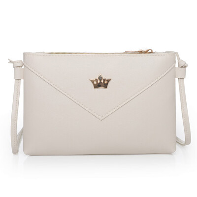 

Tailored Womens Leather Crossbody Bag Pure Color Shoulder Bags Messenger Bag Coin Bag
