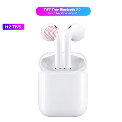 

I12 TWS Bluetooth 50 Earbuds True Wireless Bluetooth Stereo Earphones