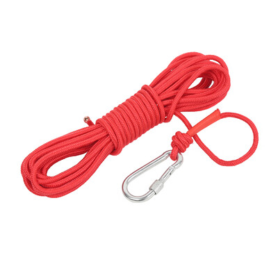 

Magnet Fishing Rescue Safety Rope Rock Climbing Cord with Carabiner
