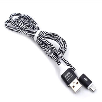 

Colorful Type-C Data Cable Portable Universal Nylon Braided Charging Line For Android