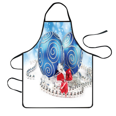 

Tailored Christmas Decoration Waterproof Apron Kitchen Aprons Dinner Party Apron