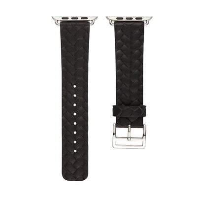 

Leather Woven Pattern Watch Band Bracelet Wrist Strap Belt for iWatch 1 2 3