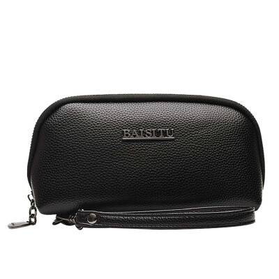 

Tailored Womens Fashion Clutch Large Capacity Wallet Tote Zipper Wristband Bag