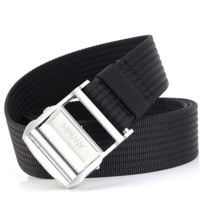 

Unisex belt Stripe Color Nylon Automatic Buckle Men belt fashion Alloy buckle Outdoor Multifunction Casual Men&Women belt