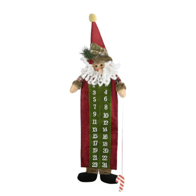 

Tailored Christmas Decorations Santa Claus Calendar Hotel Lobby Family Pendant Home Decor