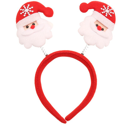 

〖Follure〗Christmas Bow Headband Tiara Party Decorations Snow Head Hoop Hair bands