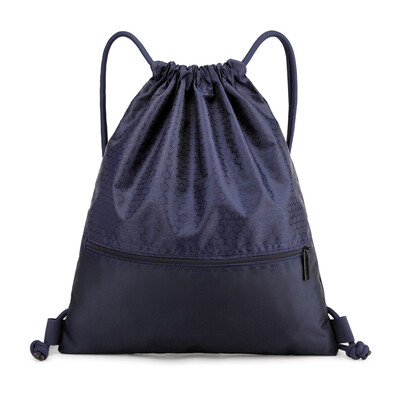 

Customized bundle pocket rope pulling shoulder bag for men&women portable folding waterproof simple outdoor travel fitness Bac