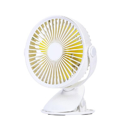 

New USB Rechargeable Air Cooling Fan Clip Desk Fan Portable Multifunctional Home Student Dormitory Bedside Handheld Desktop Office