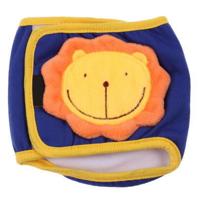 

Cute Cartoon Puppy Pet Male Dog Sanitary Underwear Belly Band Cotton Diaper