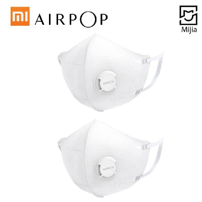 

Xiaomi AirPOP Mouth Face Mask 20 pcslot Portable Cycling PM25 Anti-haze Anti-Dust Foldable Facial Protective Cover Masks for Uni