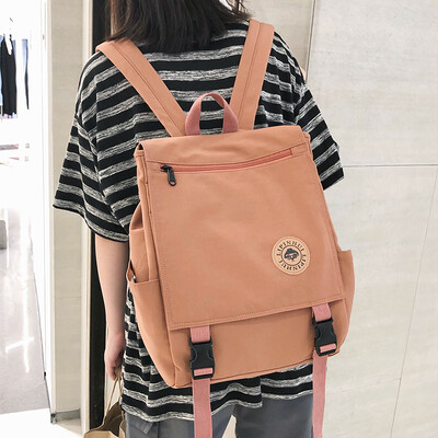 

Japanese school bag womens ulzzang womens Korean high school womens Korean high school retro street students double-shoul