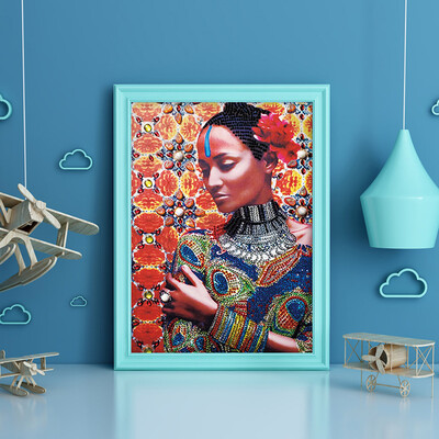 

Toponeto DIY Full Diamond Cartoon Painting Special Diamond Shaped Rhinestone Embroidery