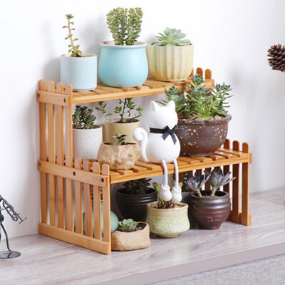 

Plant Shelves Flower Garden Rack Stand Plant Display Stand Bamboo Display Stand Bamboo Shelf Storage Rack Holder
