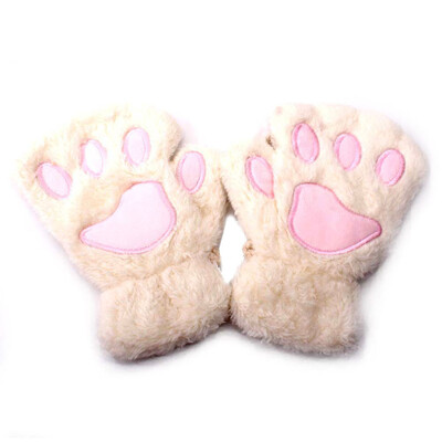 

Children Gloves Lovely Claw Paw Kids Winter Thick Warm Gloves Boys Girls Plush Kids Kids Glove