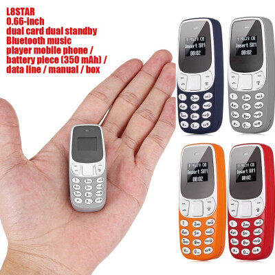 

8STAR New Mobile Phone BM10 066"Pocket Mini GSM Phone Dialer Headset Cellphon