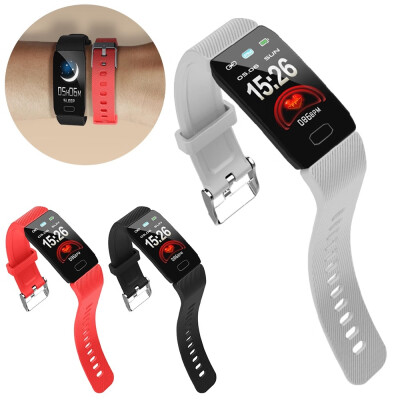 

114" Sports Watch Bluetooth Smart Wristband Heart Rate Blood Pressure Monitor Fitness Tracker IP67 Waterproof for IOS Android