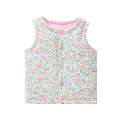 

Autumn Winter Newborn Baby Girls Boys Cotton Vest Infant Spring Quilted Cotton Warm Thickening Babys Clothing Size 59-90