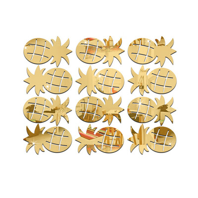 

〖Follure〗3D Pineapple Room Decoration Wall Stickers Butterfly Fridge Home Decoration