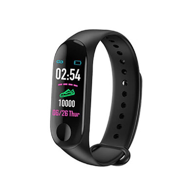 

Smart Bracelet Heart Rate Monitor Smart Band Blood Pressure Measurement Pedometer Wristband IPX5 Waterproof 096 Inches Screen