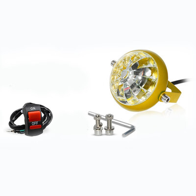 

1pcs Motorcycle 12v 10w Led Light Motorbike Decoration head Lamp fog lights 4500K 780lm super Bright Auxiliary driving Light