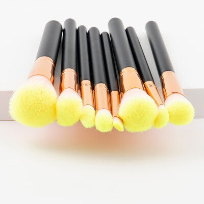 

8 Pcs Makeup Brush Set High Quality Soft Taklon Hair Professional Makeup Artist Brush Tool Kit