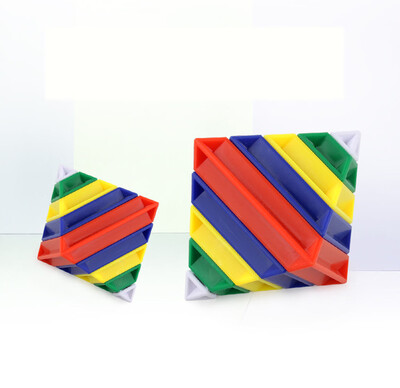 

Tailored Geometric 3D Building Blocks Tower Pyramid Cube Assembly Construction Toys