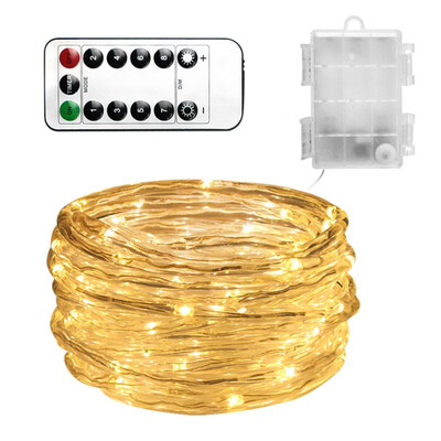 

Christmas Light Shining Decor with Plastic Pipe Christmas Warm Color Light Decor String 5M Waterproof Outdoor Garden Light Decor