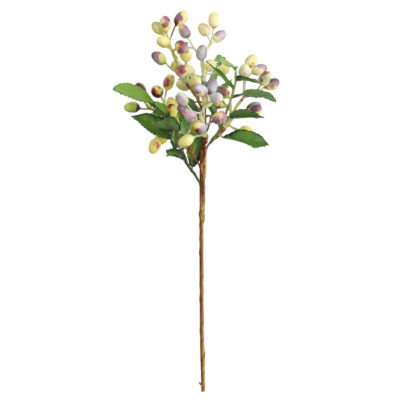 

Artificial Flower Single Five-Prong Simulation Olive Fruit Blueberry Fruit Cranberry Berry shooting prop flower home decor