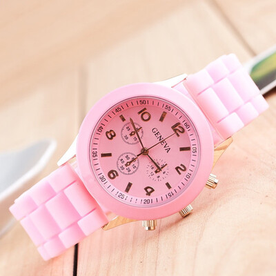

〖Follure〗Unisex Boys Girls Geneva Silicone Jelly Quartz Wrist Watch