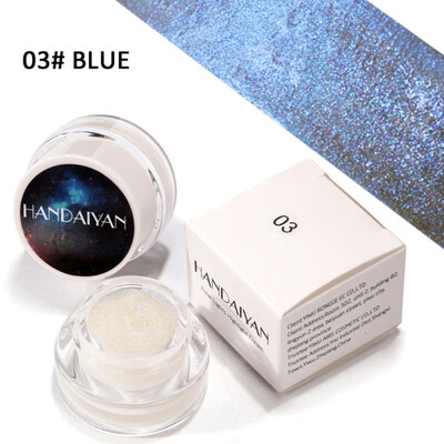 

Lady Makeup Highlighter Glitter Metallic Shimmers Eyeshadow Cream Beauty Cosmetic