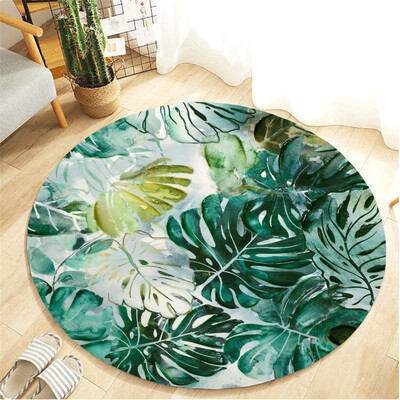 

Gobestart Botany Elements Blanket Round Bathroom carpet 55cm