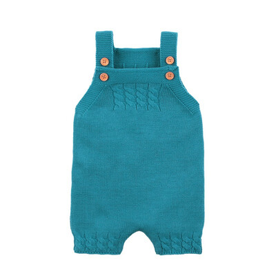 

Newborn Overalls Baby Boys Girls Knitted Clothes Little Girls Infant Romper Sleeveless Toddler Boys One Piece Jumpsuits
