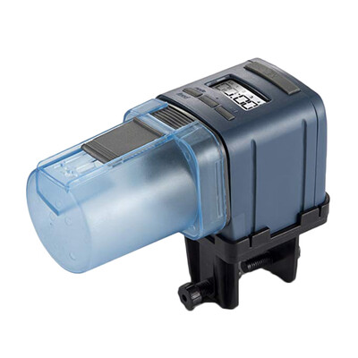 

Auto Fish Food Feeder Battery Operated LCD Display Automatic Aquarium Tank Timer Capacity Adjustable
