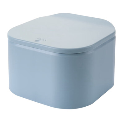 

Desktop push-type cover Nordic small trash can small covered lazy living room table mini desk coffee table