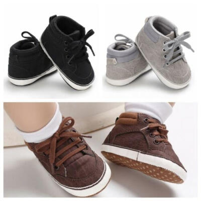 

0-18M Newborn Baby Boy Toddler Casual Strap Cotton Soft Bottom Crib Shoes Boots