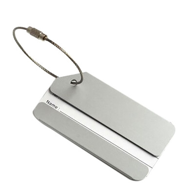 

Stainless steel ring outdoor camping luggage tag boarding metal luggage aircraft consignment elevator outdoor tools