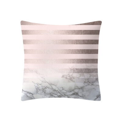 

〖Follure〗Rose Gold Pink Cushion Cover Square Pillowcase Home Decoratio